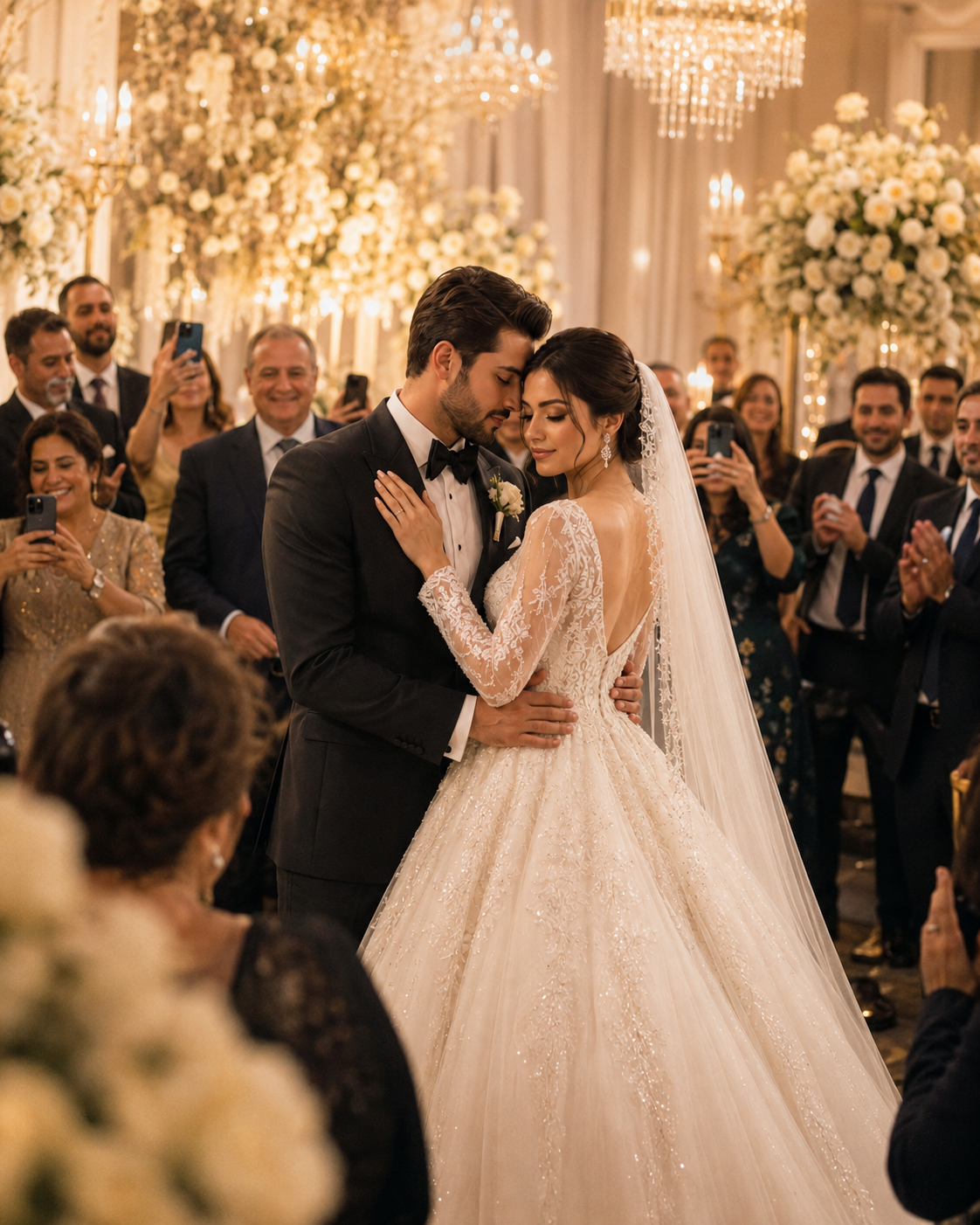 Wedding Adam dan Hawa bersama tamu